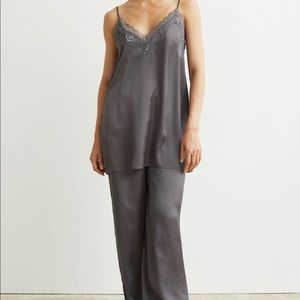 H&M Satin and Lace Nightgown